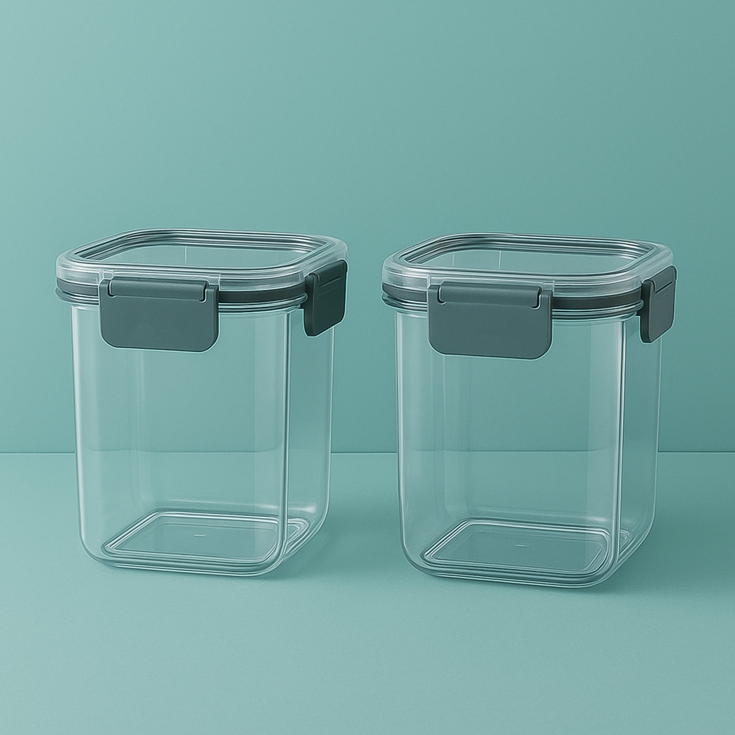 Apex Press N Lock Airtight Food Storage Container Set (2pc900ml) Approx Apex Press N Lock Airtight Food Storage Container Set (2pc900ml) Approx